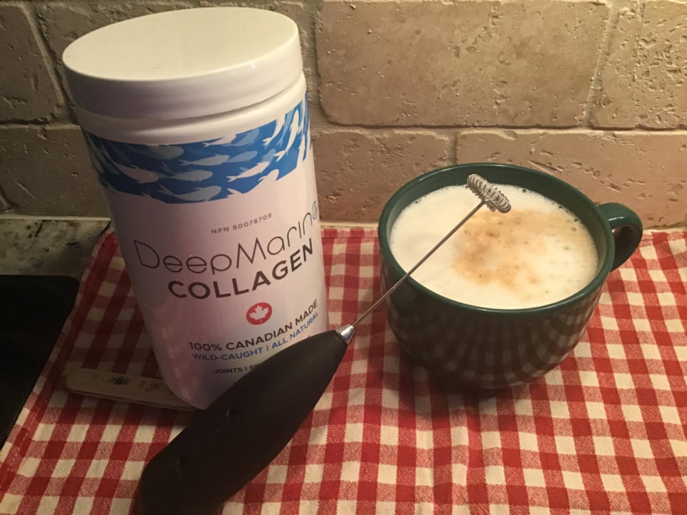 Free gift with purchase of 100% Pure, Canadian-Made Marine Collagen Peptides – 120 Day Supply - Customer Photo From Margaret Parkes