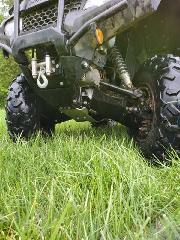 Complete Aluminum Skid Plate Set, Honda TRX420 Fourtrax Rancher Ricochet OffRoad