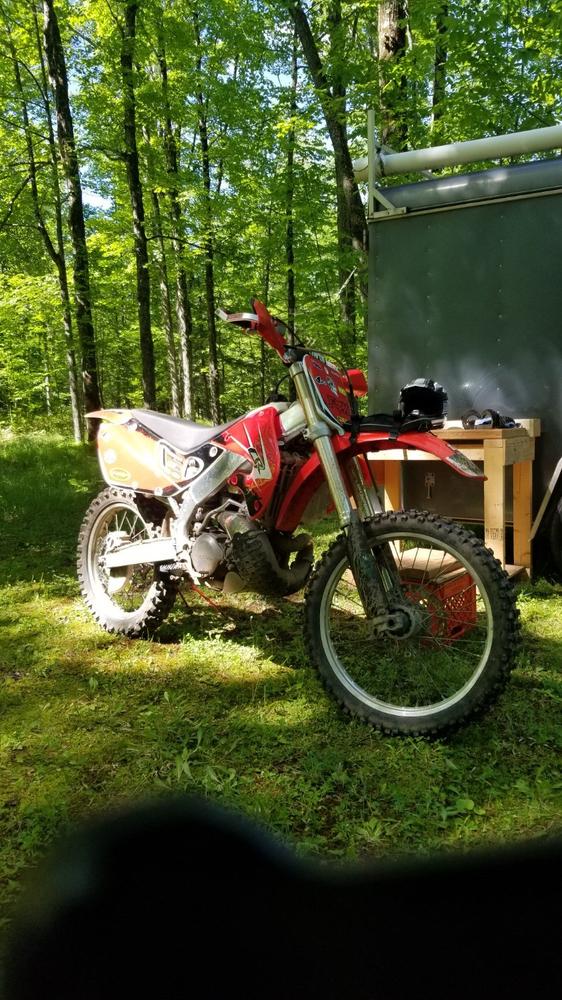 Honda CR250 Aluminum Skid Plate Ricochet OffRoad