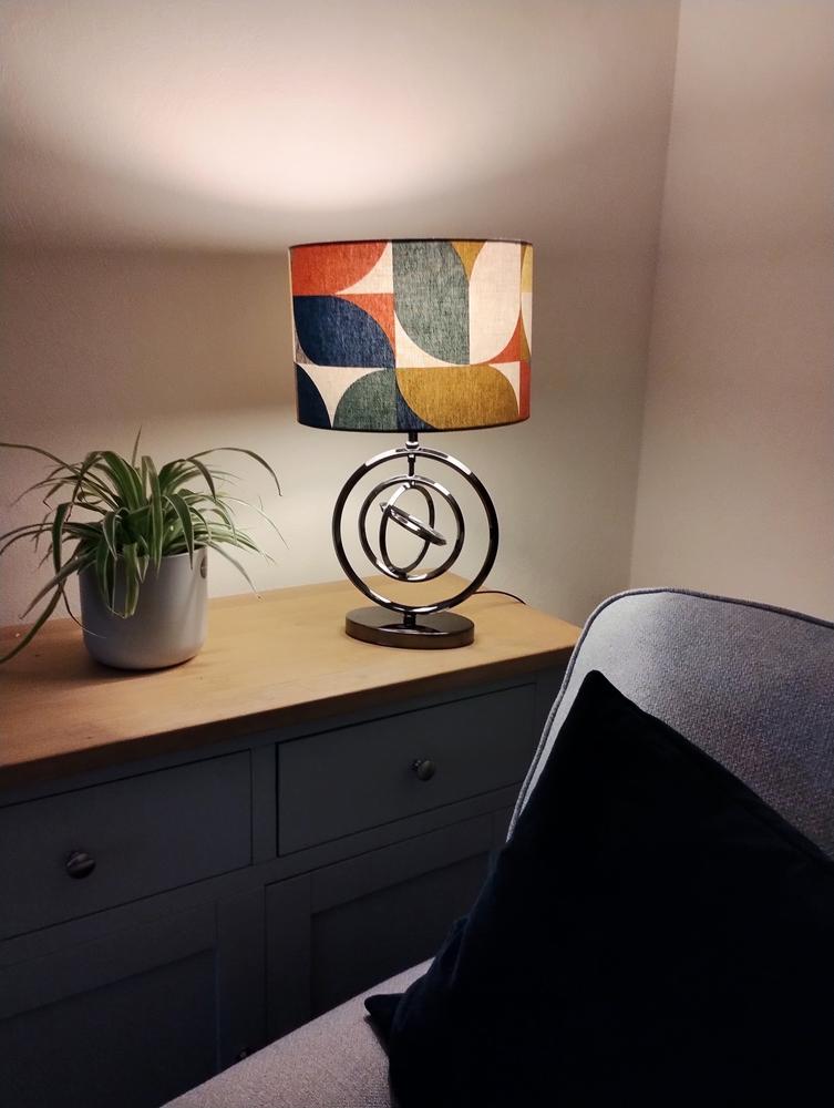 Reno Retro Lampshade - Customer Photo From Margaret 