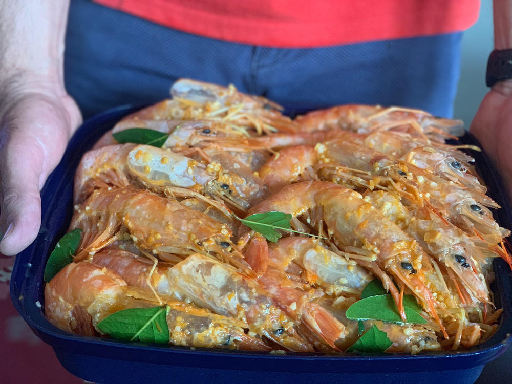 Large Wild Caught Argentinian Prawns 750g Bag - Customer Photo From Grant Knight