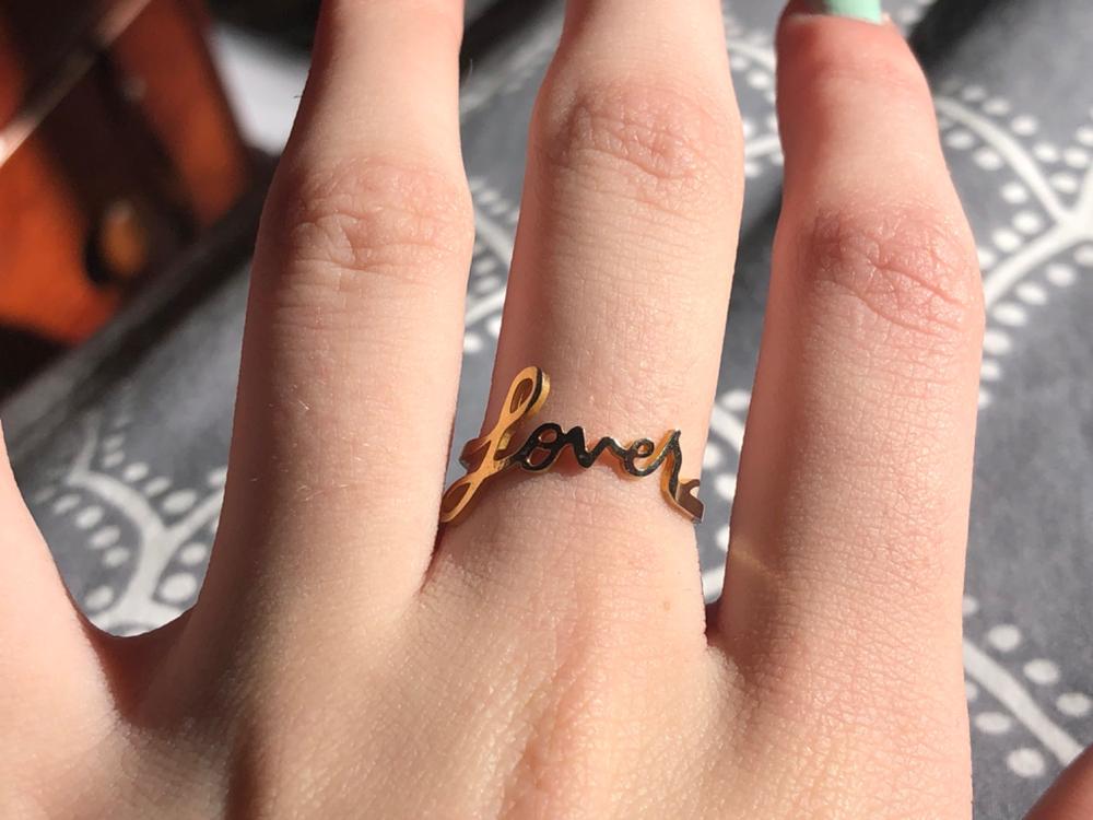 Lover Ring - Customer Photo From Jacqui DeBonis