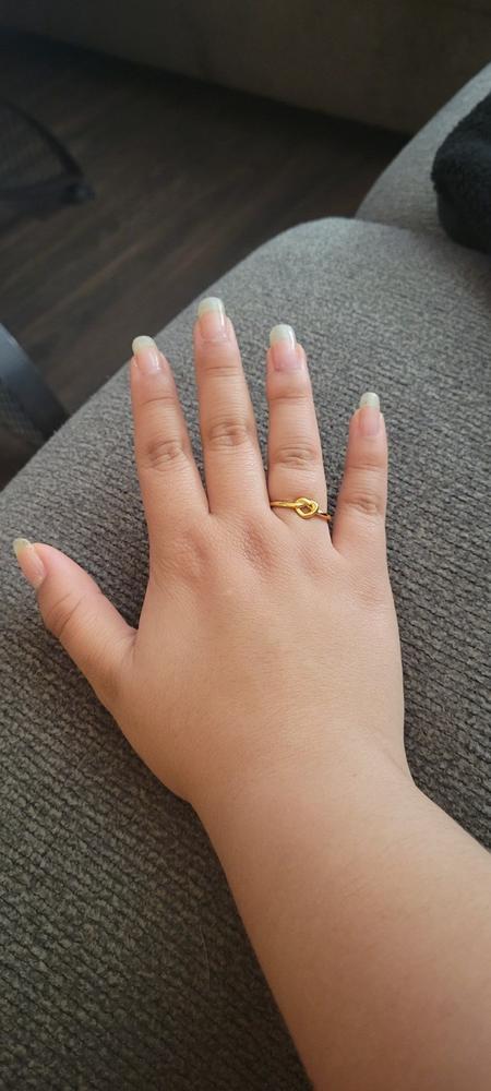 Invisible String Ring - Customer Photo From Elizabeth Munoz