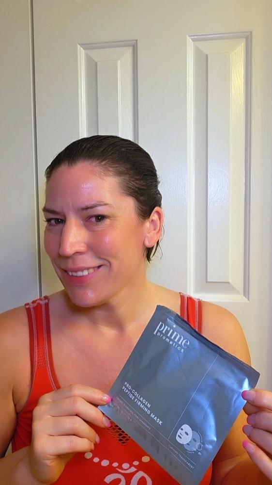 Pro-Collagen Peptide Firming Mask - Customer Photo From Zuzana Kurkova