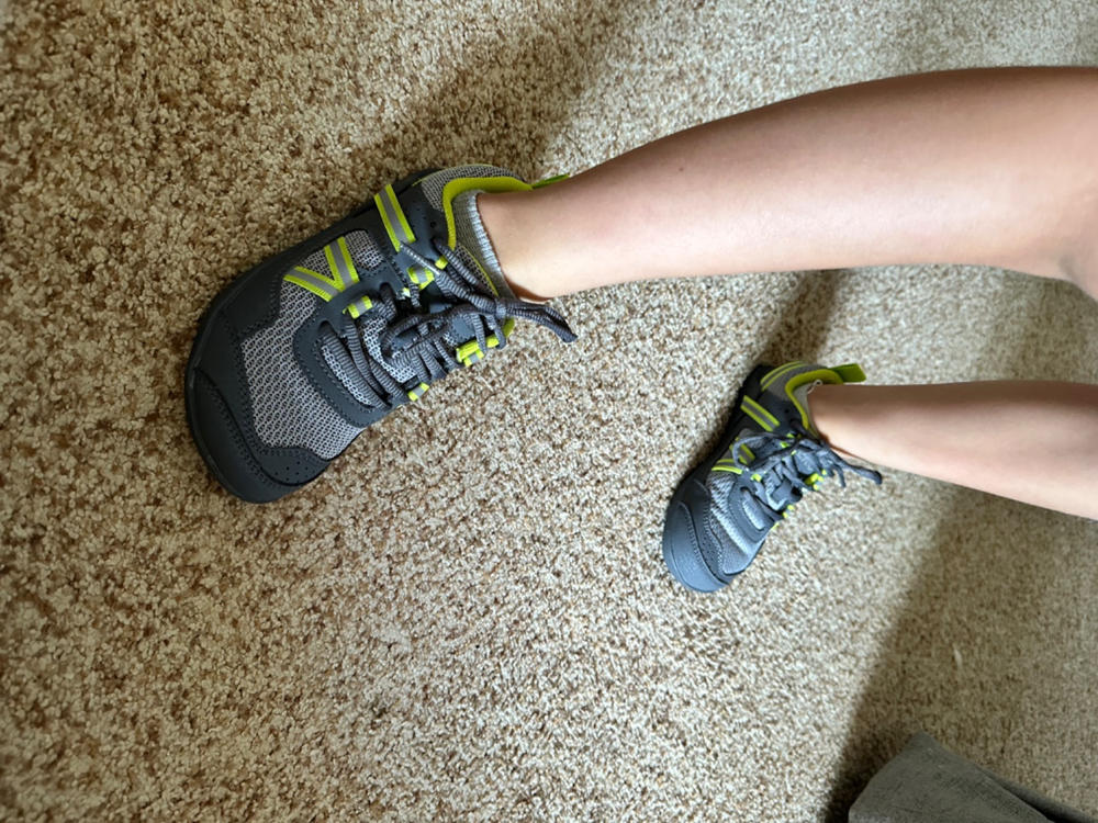 Prio - Kids - Gray / Lime, Kids 13 - Customer Photo From Heather Carver