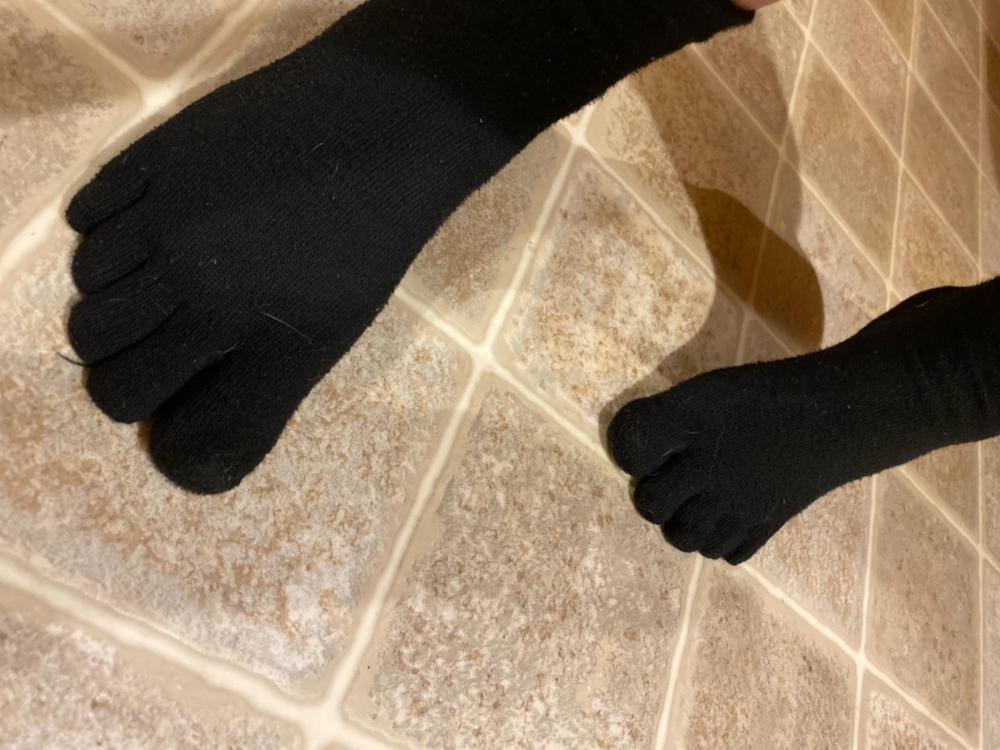 Injinji® Performance Micro Toe Socks - Medium - Customer Photo From Leah Hagen