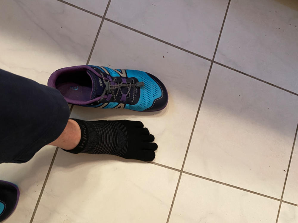Injinji® Performance Micro Toe Socks - Medium - Customer Photo From Deeanne Matz