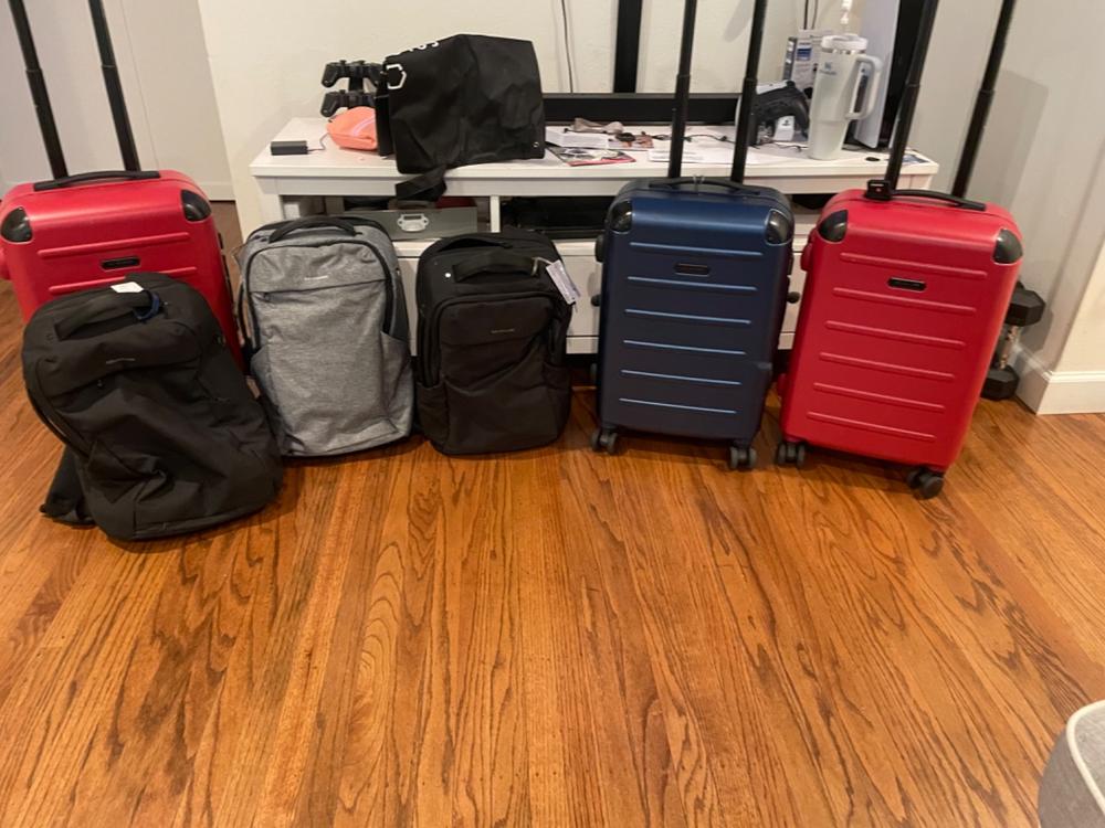 Past Collection Carry-On Closet - Customer Photo From Chris Knight