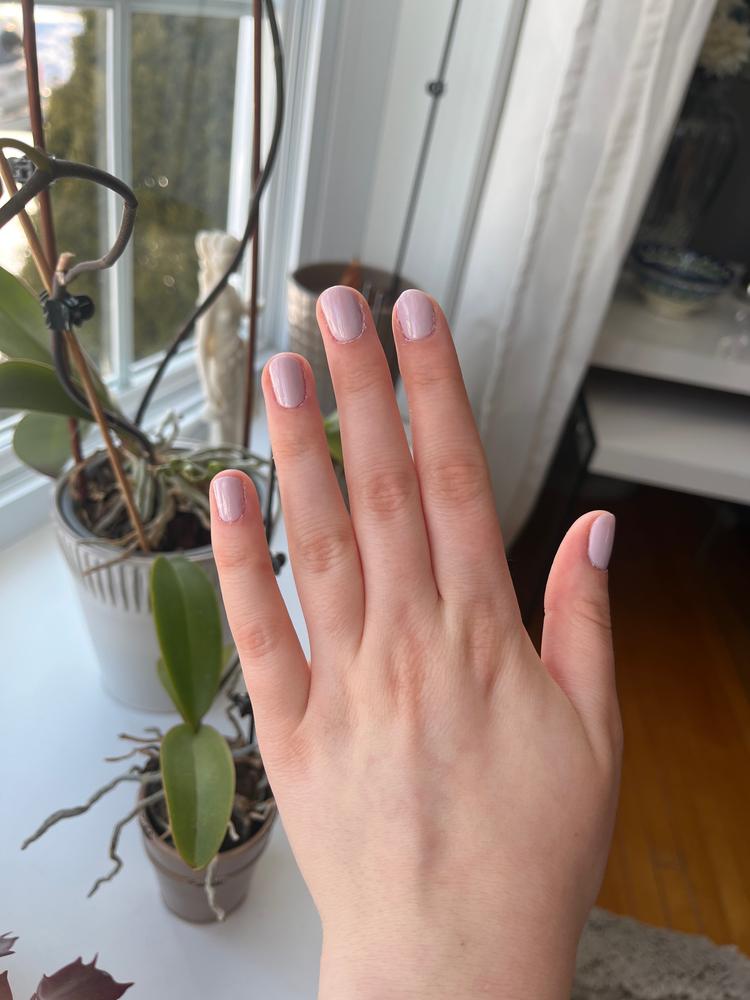 Vernis Gel 3 en 1 #500 Douce (Collection Milky) - Customer Photo From Ariane C.