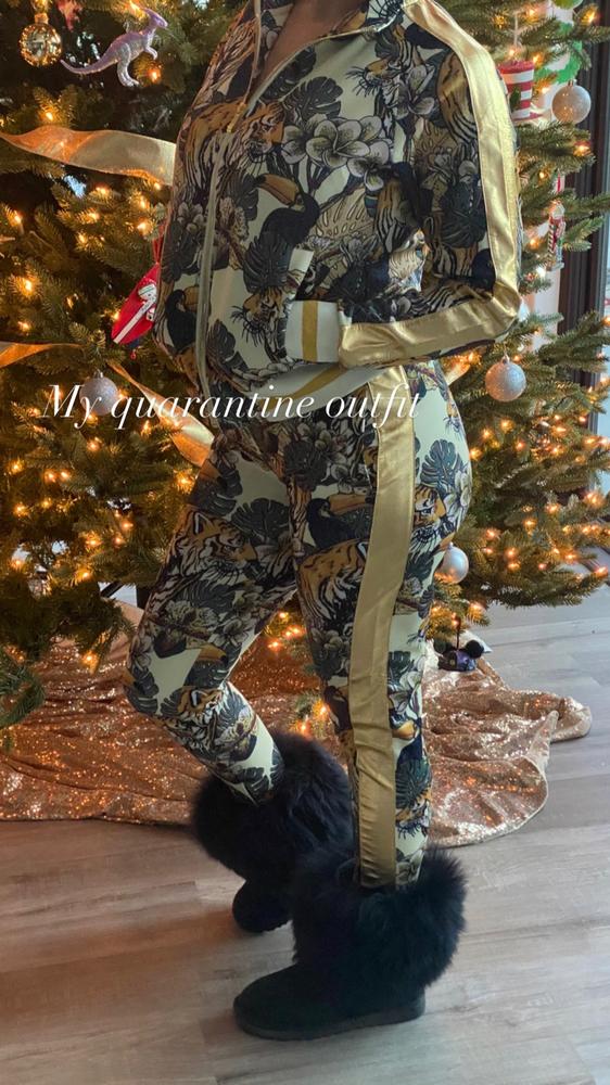 Jungle Tiger Tracksuit - Customer Photo From Natalie khristo
