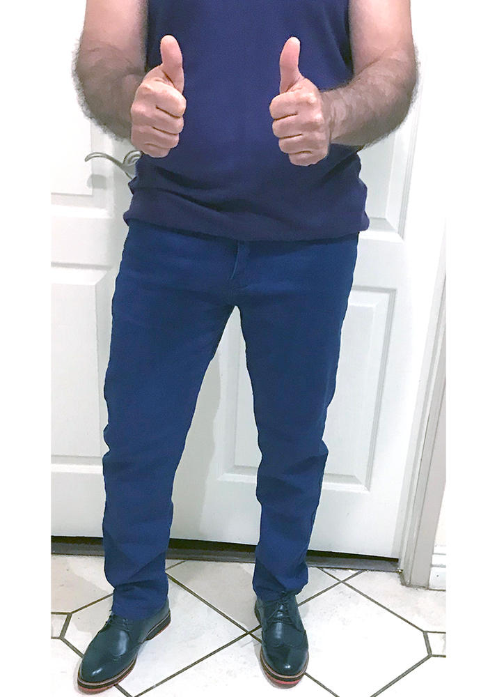 Premium Denim Skinny Fit Jeans DL1004 (Bleach Blue) - B1D - Customer Photo From Shahriyar S.