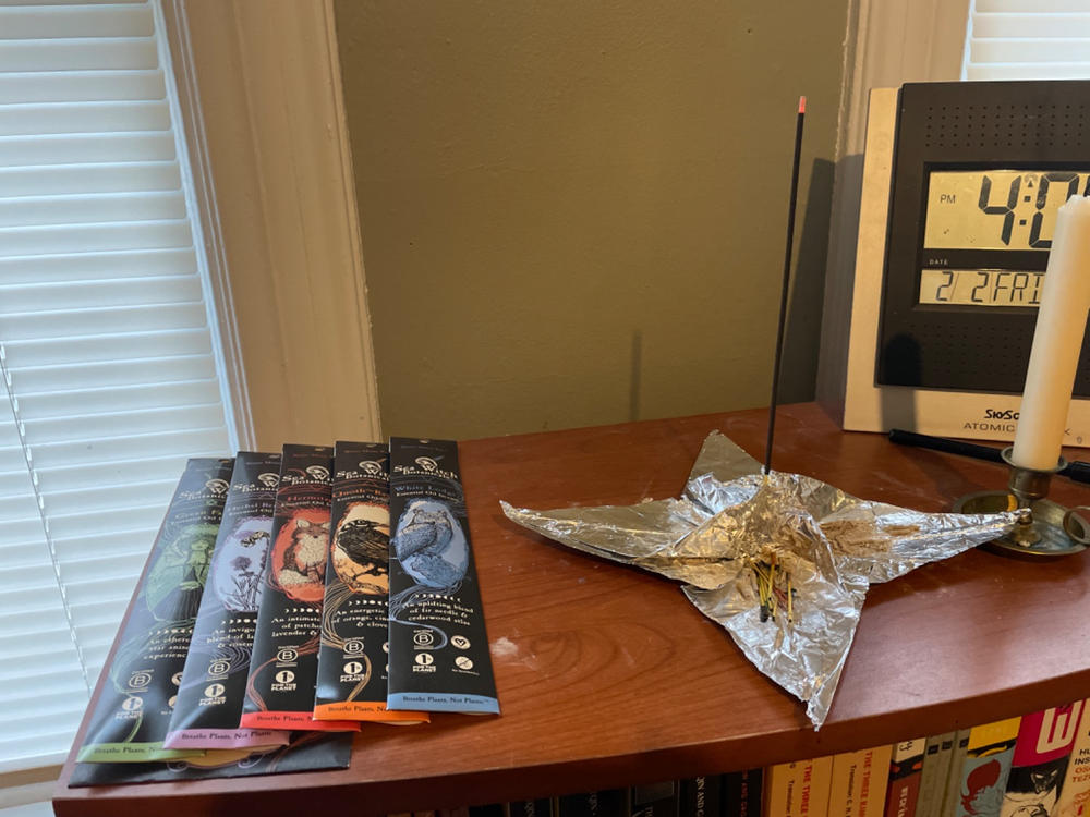 Incense Gift Set - Customer Photo From George Abbott