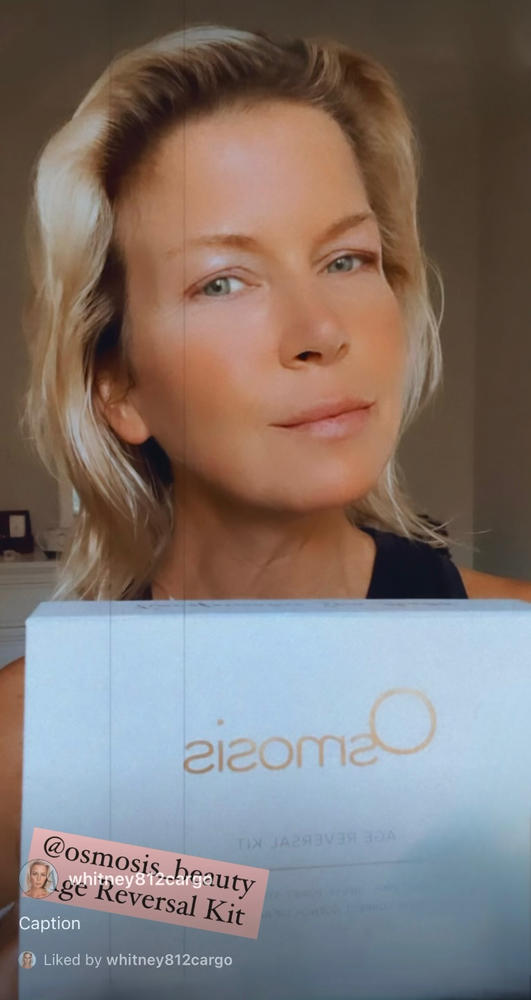 Osmosis Beauty Age Reversal Skin Care Deluxe Kit - Customer Photo From Whitney Cargo