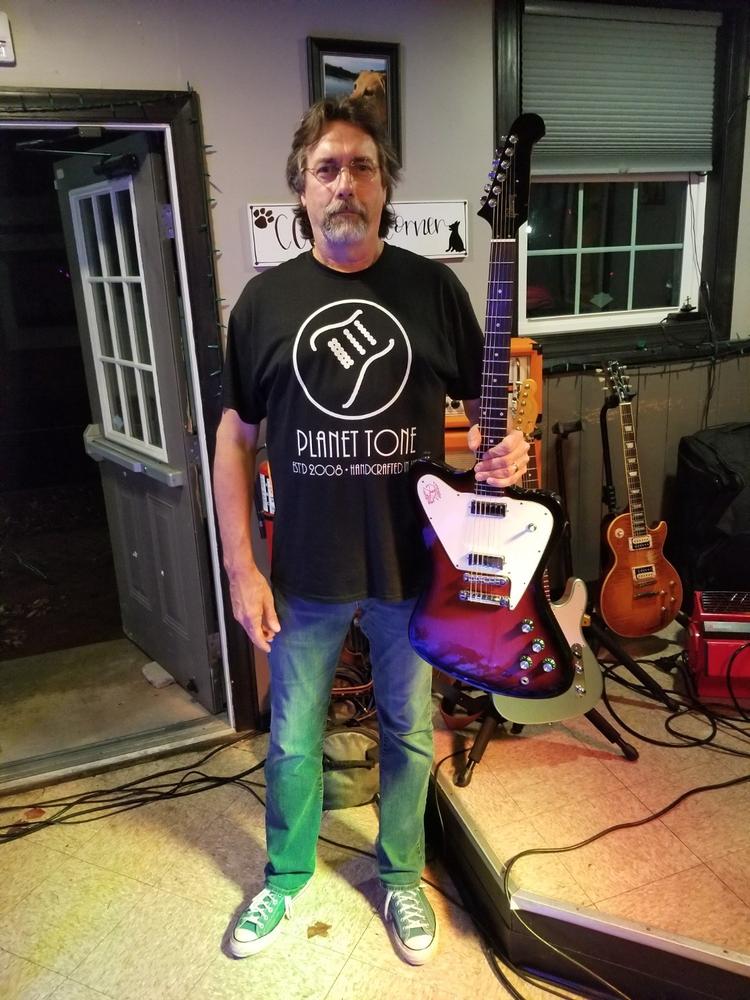 Planet Tone Logo Shirt - Black - Customer Photo From Doug Bounds