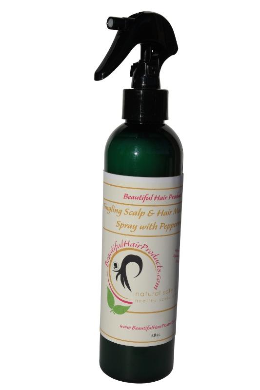 Peppermint Hair Spray | Tingling Scalp & Hair Moisturizing Spray w/Peppermint - Customer Photo From Frances G.