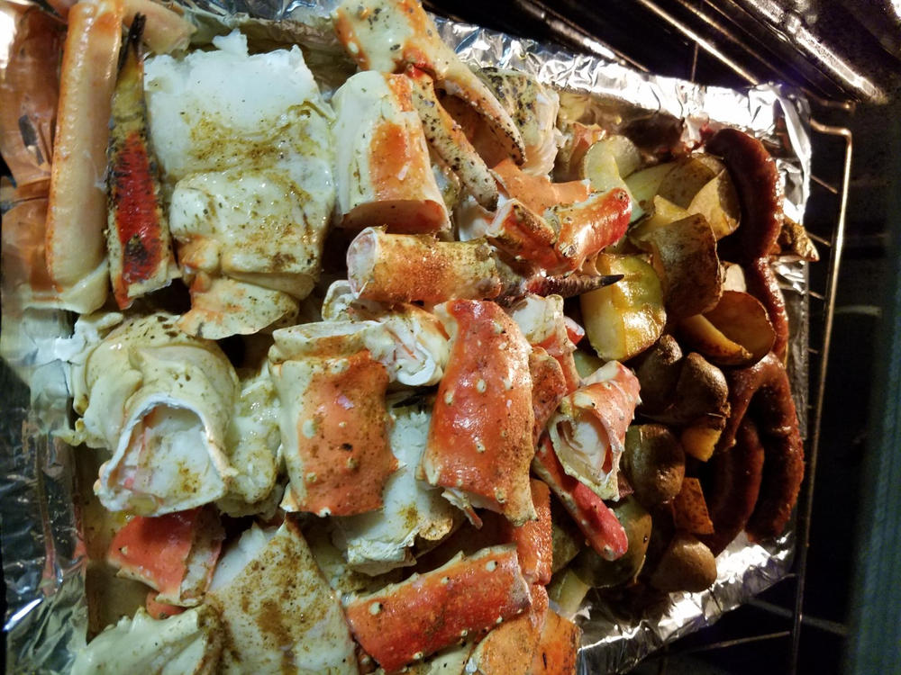 Fancy Red King Crab Parts - Customer Photo From Frank Walton