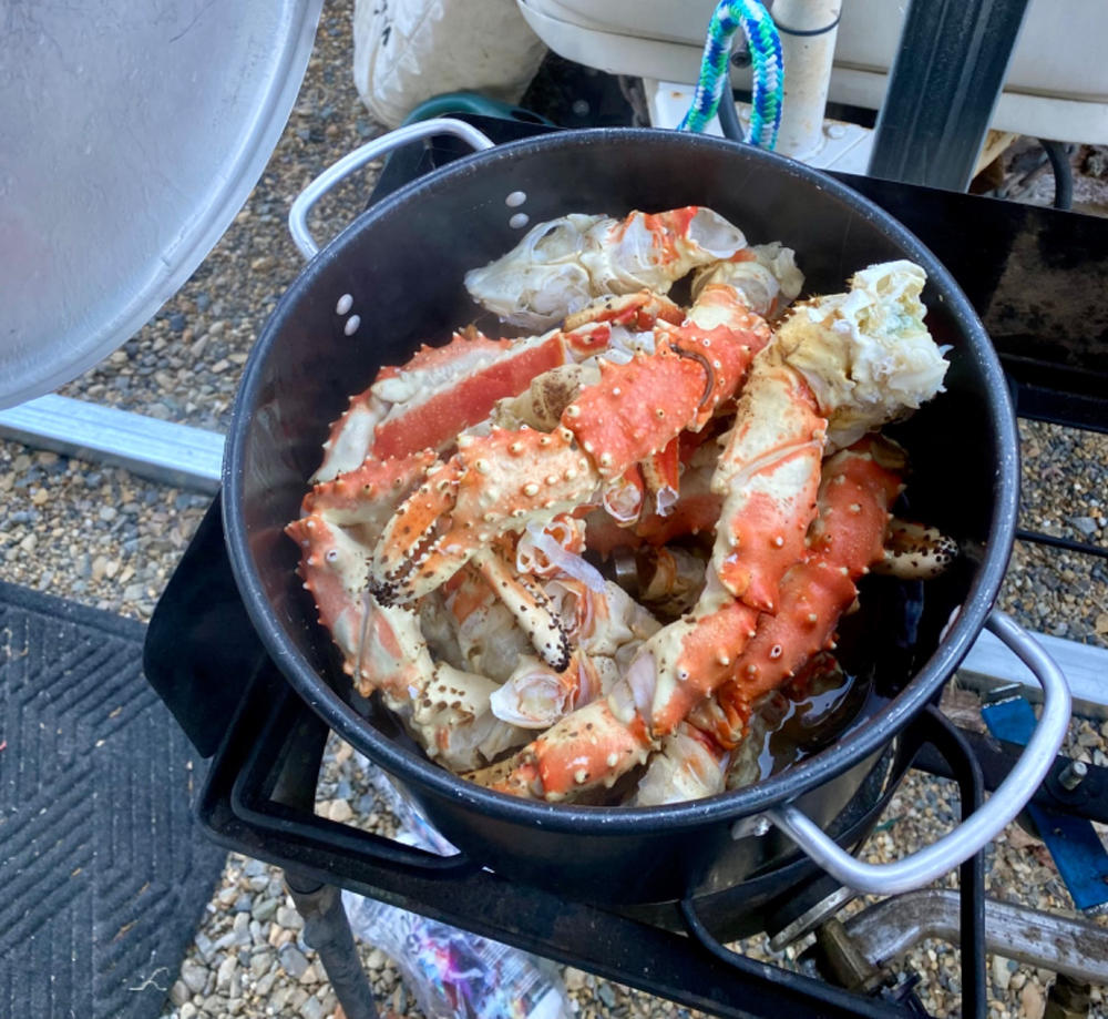 Fancy Red King Crab Parts - Customer Photo From Mike Greenfield