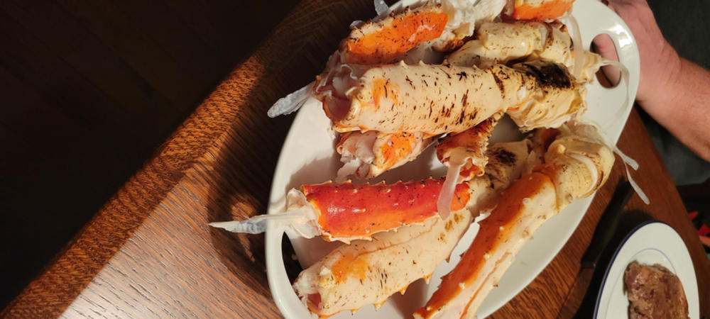 Jumbo Red King Crab Legs ONLY! - Customer Photo From Jennifer OMalley