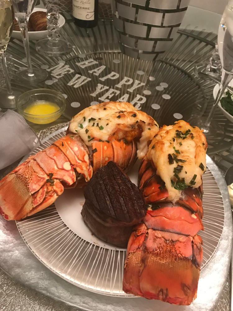 Super Jumbo Colossal Lobster Tails - Customer Photo From Jeffrey Marcus