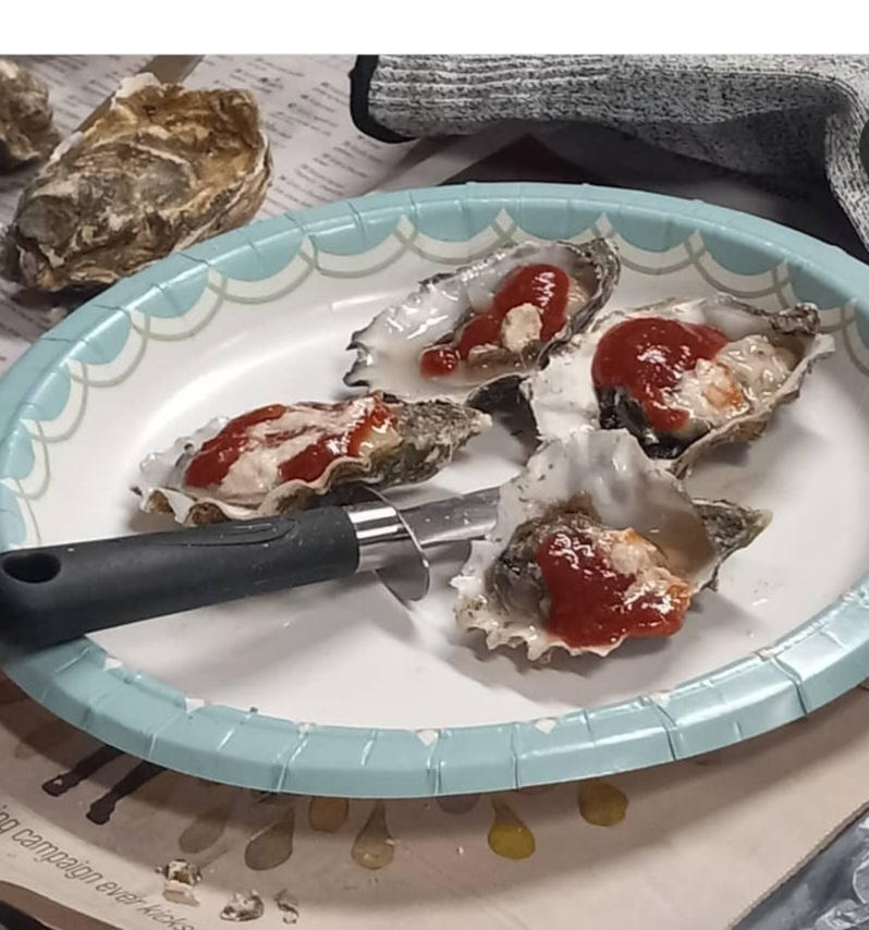 Kumamoto Oysters in the shell - Customer Photo From James McDermott 