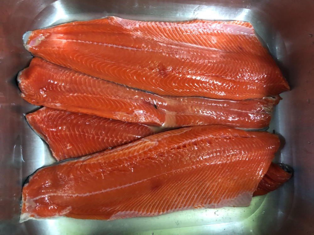 Fresh Copper River Sockeye Salmon Fillet PRE-ORDER TODAY! - Customer Photo From Joe Fuchs