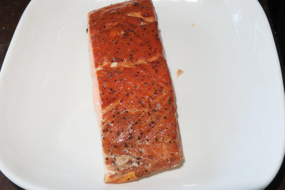 Garlic-Pepper Smoked Salmon - Customer Photo From Michael L Carlzen