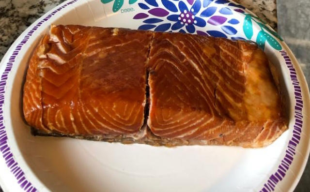Fresh Alderwood Smoked Salmon.. CENTER CUTS ONLY - Customer Photo From GREGORY Richardson 