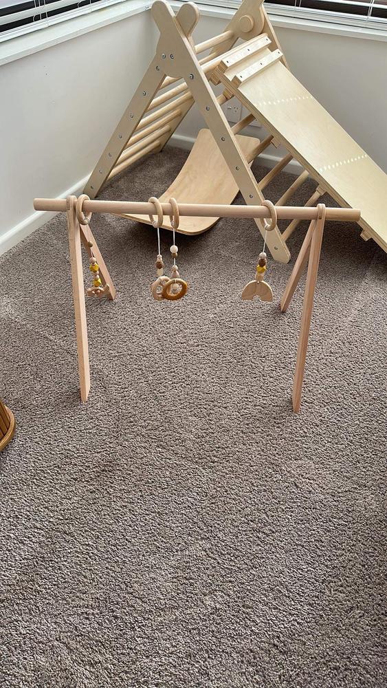 Wooden Playgym : Beechwood - Customer Photo From Sophie Stapleton