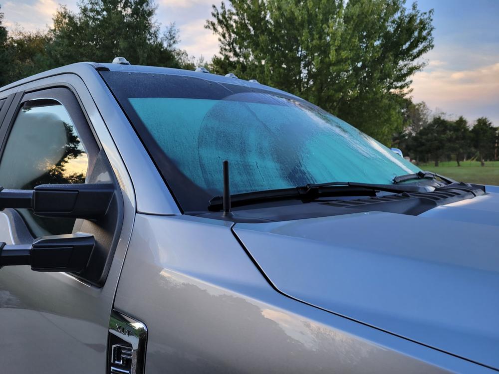 Perfect-Fit Stubby Antenna |  Ford F-150 (15-20), F-250/350 (17-21) - Customer Photo From James Shipman