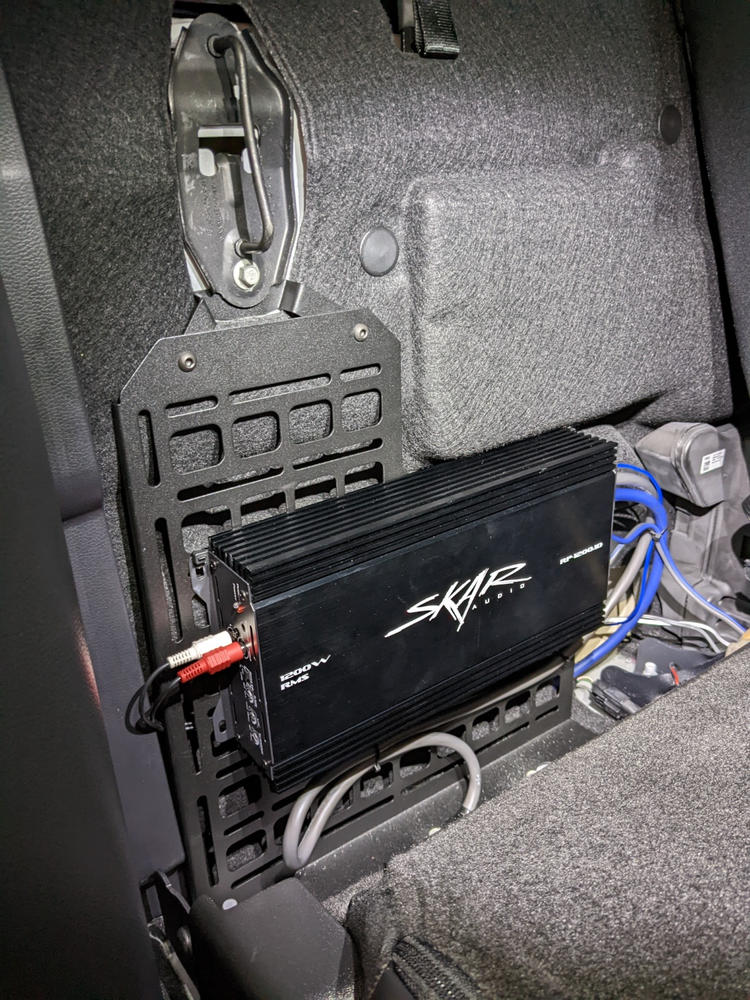 Rear Seat Back Storage Panel | Ford F-150 & Raptor (2015-2020) , F-250/350 (2017-2020) - Customer Photo From Mike Sproule