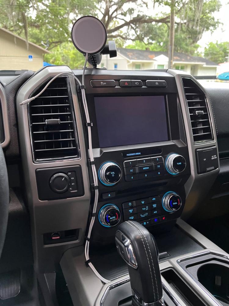 Rear Seat Release + Dash Mount Bundle | F-150 (2015-2020) & F-250/350 (2017-2021) - Customer Photo From karl smith