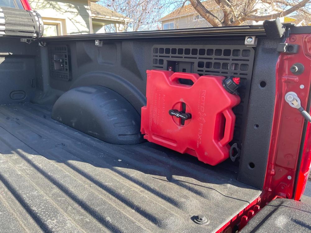 Bedside Rack System - 4pc Kit | Ford F-250, F-350 (2017-2021) - Customer Photo From Rick Wetherill