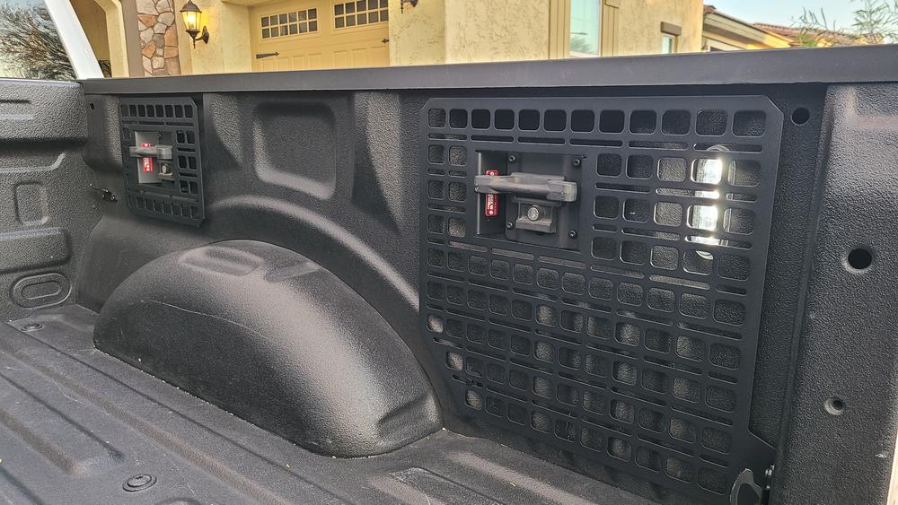Bedside Rack System 4 Panel Kit | Ford F-150 & Raptor (2015-2020) - Customer Photo From Brian