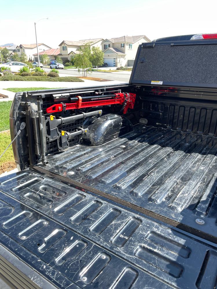 Bedside Rack System 4 Panel Kit | Ford F-150 & Raptor (2015-2020) - Customer Photo From Matt
