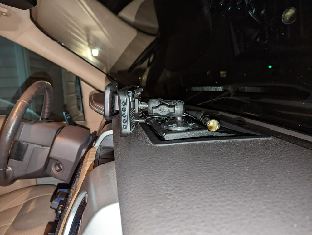 Dash Mount | Ford F-150 & Raptor (2009 - 2014) - Customer Photo From Brent Hayes