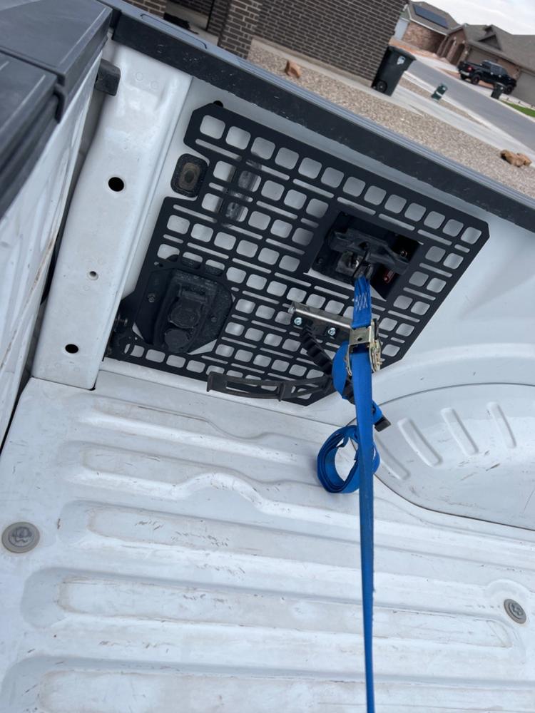 Bedside Rack System - Large Panel | Ford SuperDuty (2017-2023) - Customer Photo From Anonymous