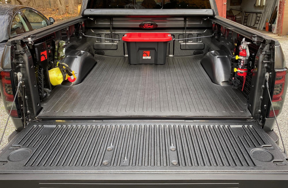 Bedside Rack System - Large Panel | Ford F-150 & Raptor (2015-2020) - Customer Photo From Dean Leavitt