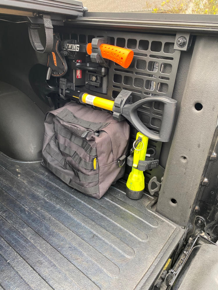 Bedside Rack System - Driver Rear Panel | Ford F-150 & Raptor (2015-2020) - Customer Photo From Robert Woest