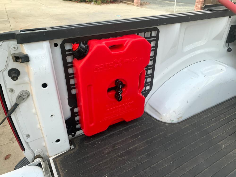 Bedside Rack System - Driver Rear Panel | Ford F-150 & Raptor (2015-2020) - Customer Photo From Alexander Closs