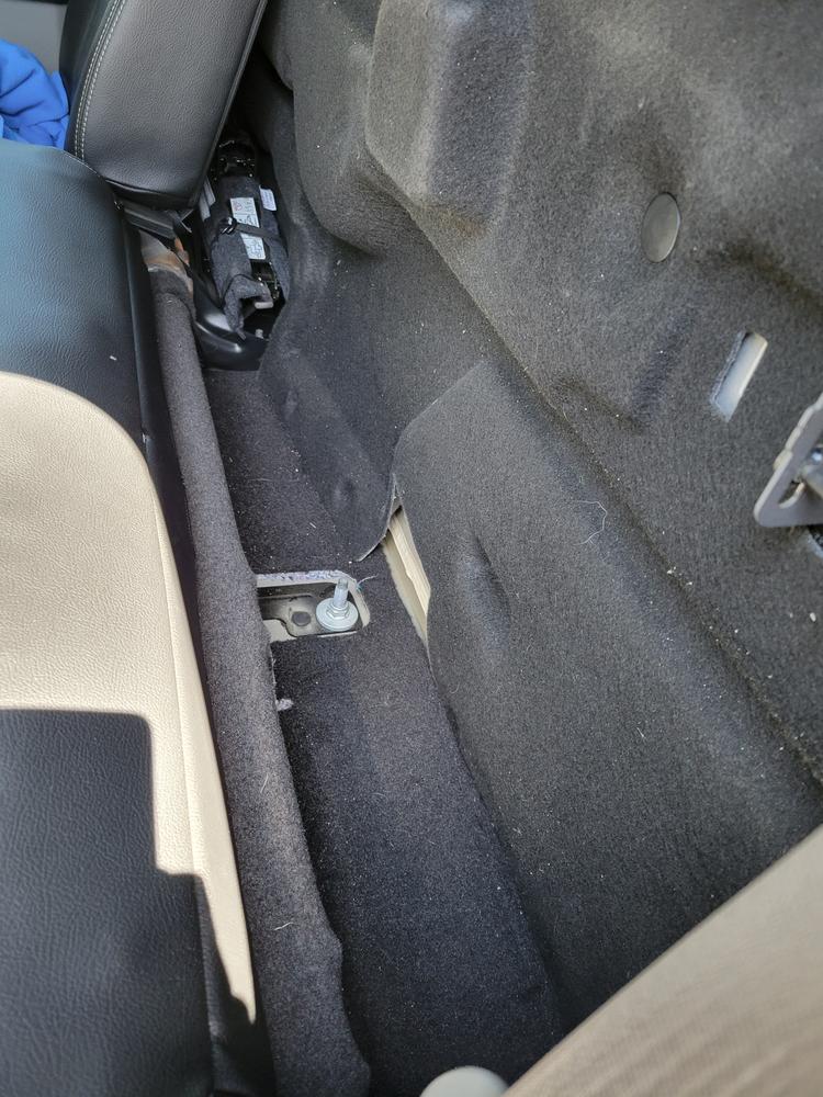 Rear Seat Release Kit - Black | Ford F-Series - Customer Photo From Bradley J