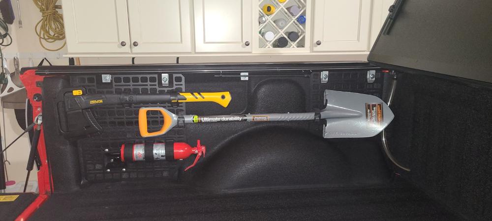 Bedside Rack System - Rear Panel | Ford F-150 & Raptor (2009 - 2014) - Customer Photo From James M Price