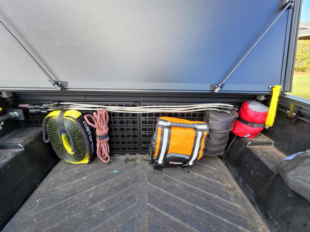 Bedside Rack System - Cab Wall Kit | Toyota Tacoma (2005-2021), Short Bed - Customer Photo From C Tom