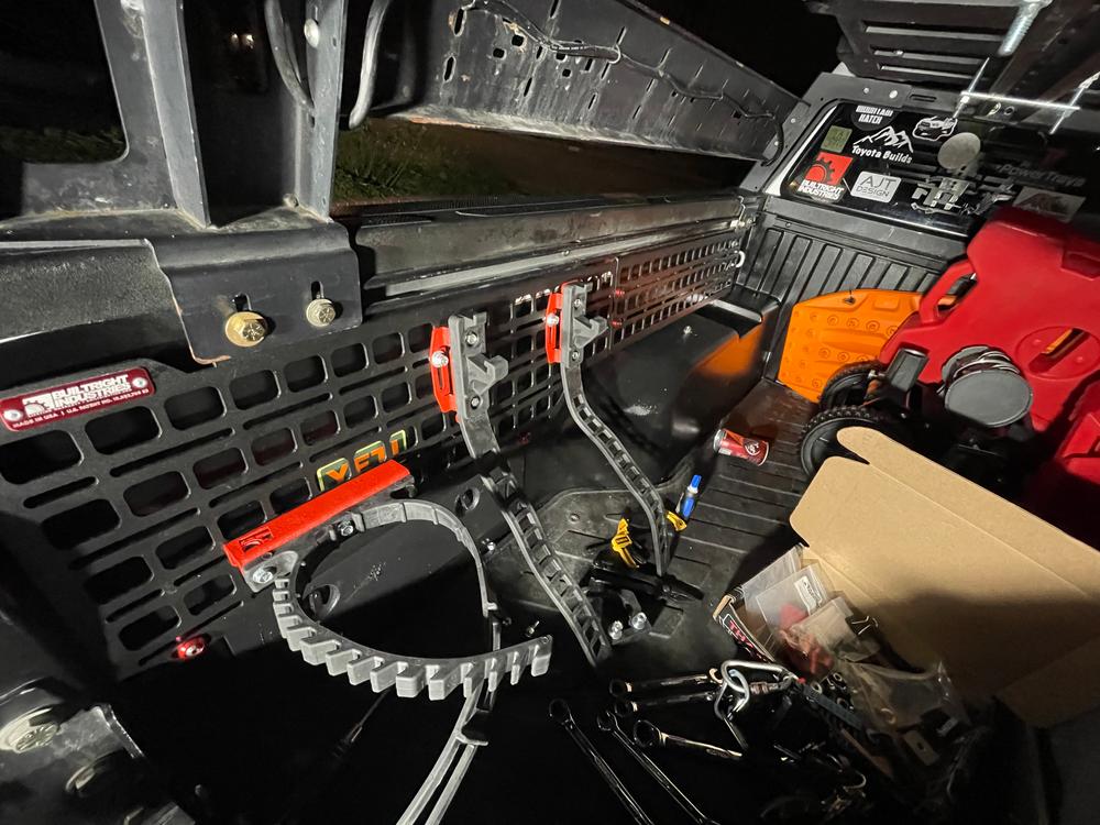 Bedside Rack System - Driver Side | Toyota Tacoma (2005-2021) - Customer Photo From Allen Patrick C Castillo