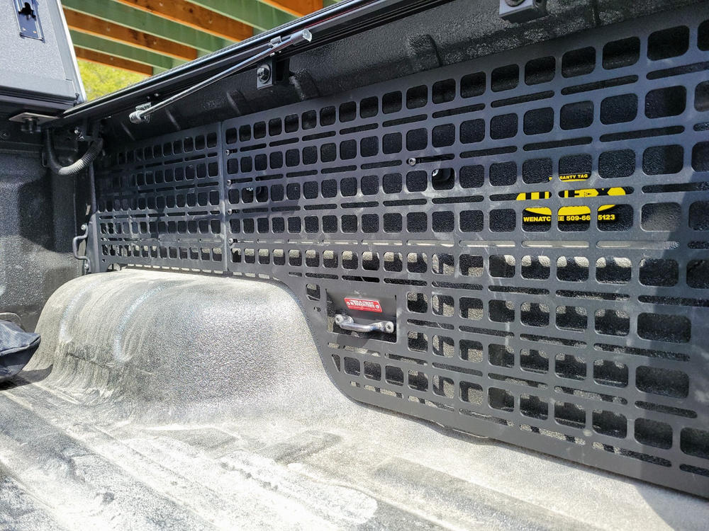 Bedside Rack System - 4pc Kit | Ford Ranger 5ft Bed (2019+) - Customer Photo From Dwayne Allen