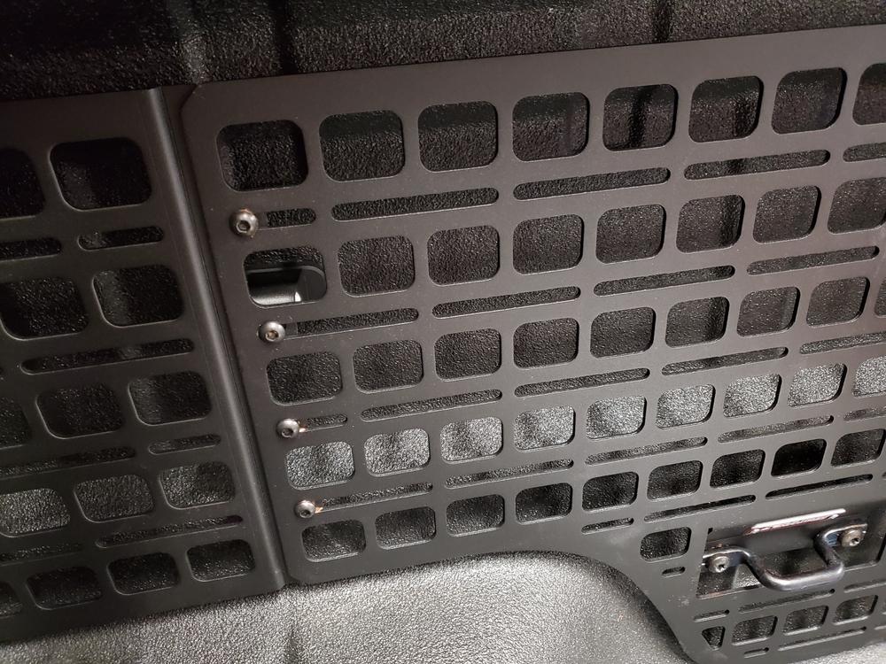 Bedside Rack System - 4pc Kit | Ford Ranger 5ft Bed (2019+) - Customer Photo From Christopher