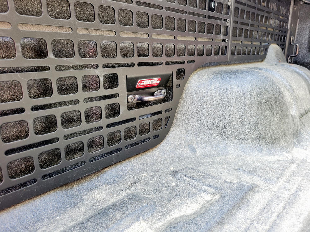 Bedside Rack System - 4pc Kit | Ford Ranger 5ft Bed (2019+) - Customer Photo From Dwayne Allen