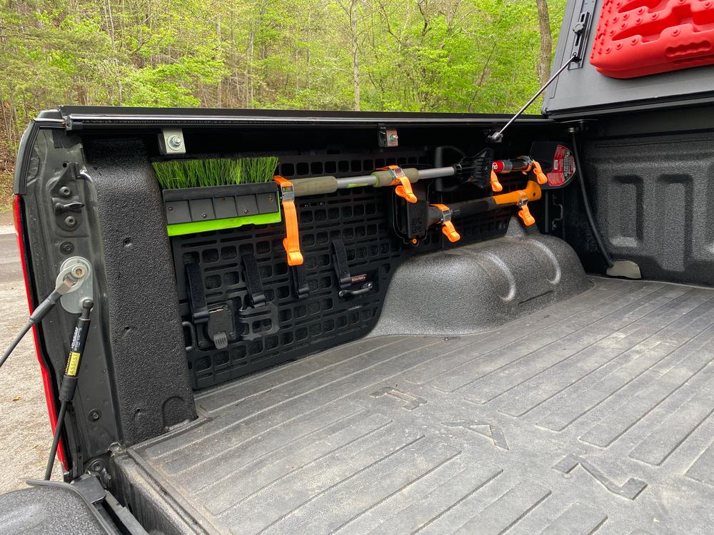 Bedside Rack System - 4pc Kit | Ford Ranger 5ft Bed (2019+) - Customer Photo From Hamza