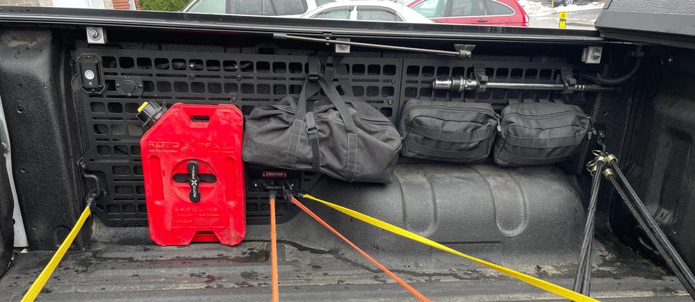 Bedside Rack System - 4pc Kit | Ford Ranger 5ft Bed (2019+) - Customer Photo From Alex