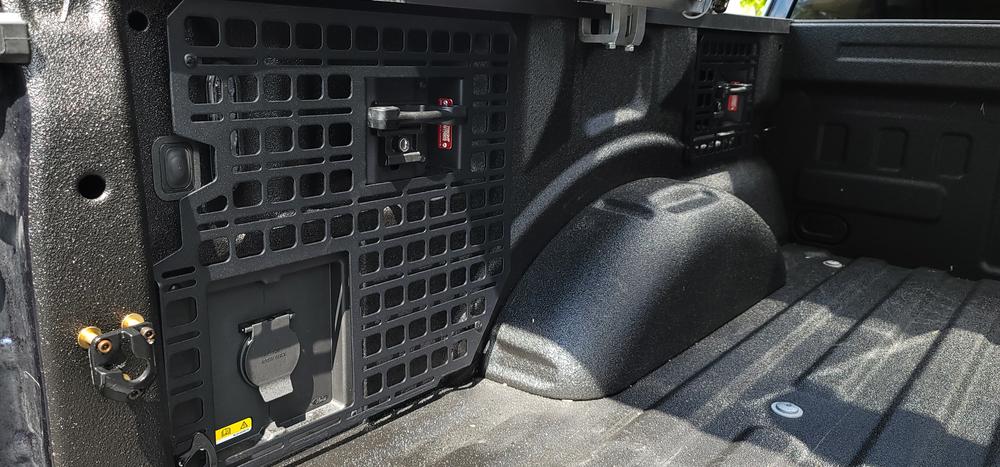 Bedside Rack System 4 Panel Kit | Ford F-150 & Raptor (2021+) - Customer Photo From Oliver Hannan
