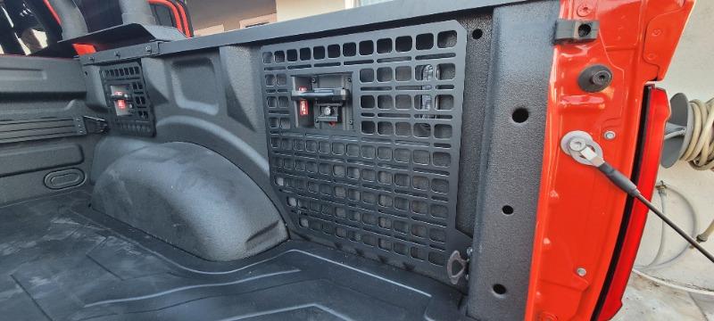 Bedside Rack System 4 Panel Kit | Ford F-150, Lightning & Raptor (2021+) - Customer Photo From roger kim